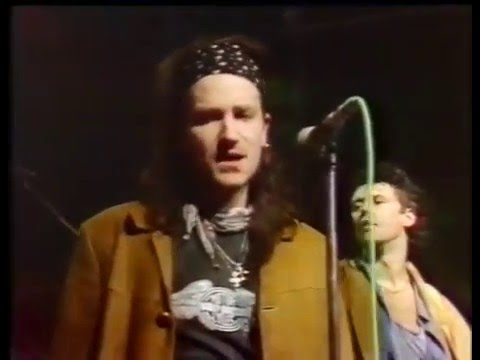 U2 - "Womanfish" (Unreleased Song) Live from Tv Gaga 30th Jan, 1986
