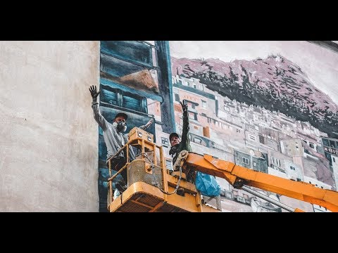 15 χρόνια ATHENS VOICE: Οι Billy G και Alexander Martinez μιλούν για τη γιγάντια τοιχογραφία τους