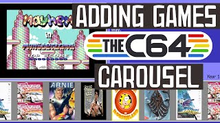 How to CHANGE the THE C64 Maxi Carousel Games (2020)