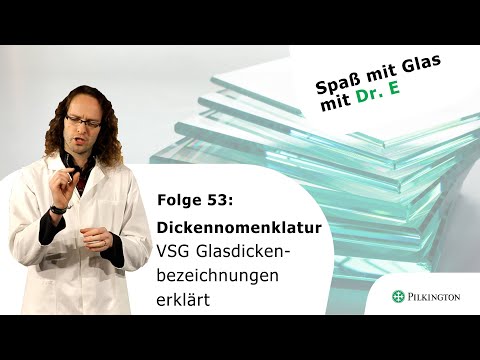 VSG Sicherheitsglas Glasdicken erklärt - SPASS MIT GLAS Folge 53