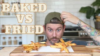 Oven Fries Crispier Than Fried