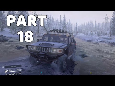 SnowRunner Gameplay - Part 18 - Exploring Alaska [ 1440p 60FPS ]