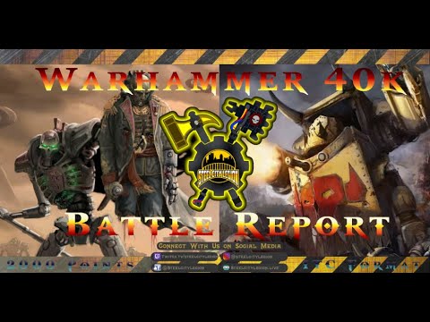 SCL 40k Battle Report - Dave (Necrons) vs Geoff (Orks)