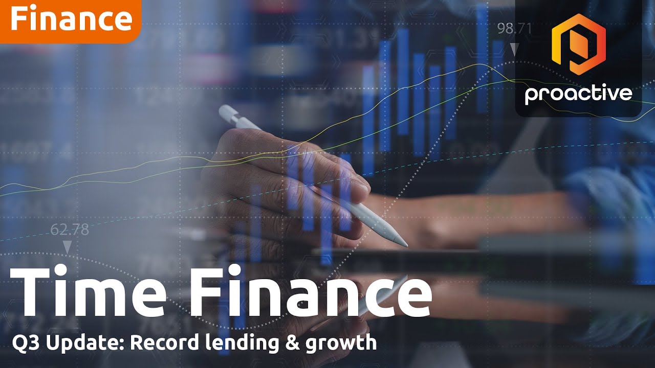 Time Finance CEO on Q3 update: record lending & growth to resilient small businesses