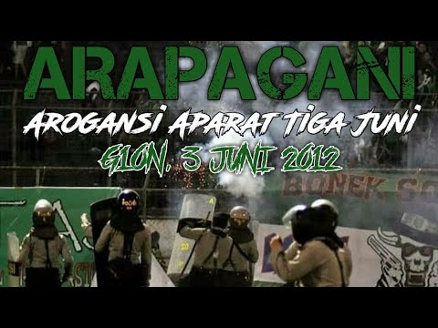 #MENOLAKLUPA 03 JUNI 2012 penyiksaan aparat kepada #Bonek