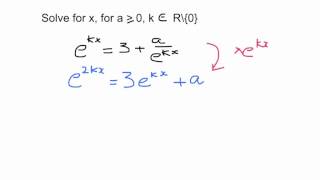 Literal Equations for Exponentials and Logarithms