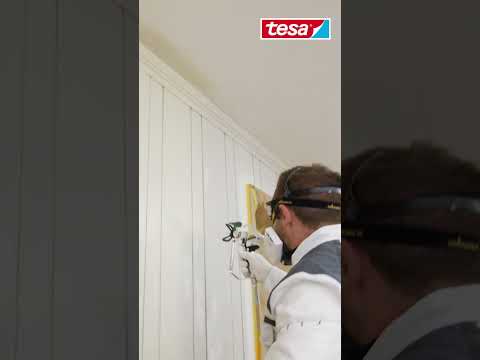 Maskeringspapper Tesa Easy Cover Precision 2-i-1-lösning 18cmx25m - Youtube manufacturer video 2