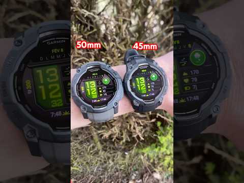 Instinct 3 Garmin😍 : what size do you prefer ? #garmin #watches #running #run #sport #naturelovers