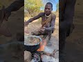 Cooking A Breakfast Middle In Forest Is Incredible Experience Hadzabetribe Villagelife