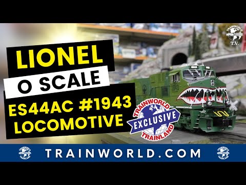 O Scale Lionel - LEGACY ES44AC US ARMY #1943 - TRAINWORLD EXCLUSIVE (2233993)