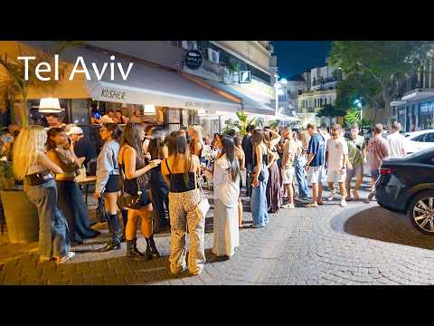 TEL AVIV TONIGHT! The Peaceful City Life They Won’t Show You on the News!