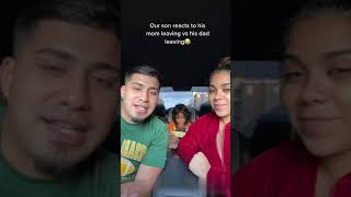 Mom vs dad who will our son choose😱 #shorts