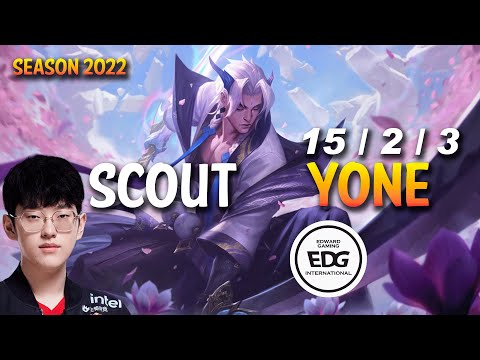 EDG Scout YONE vs ZOE Mid - KR Ranked