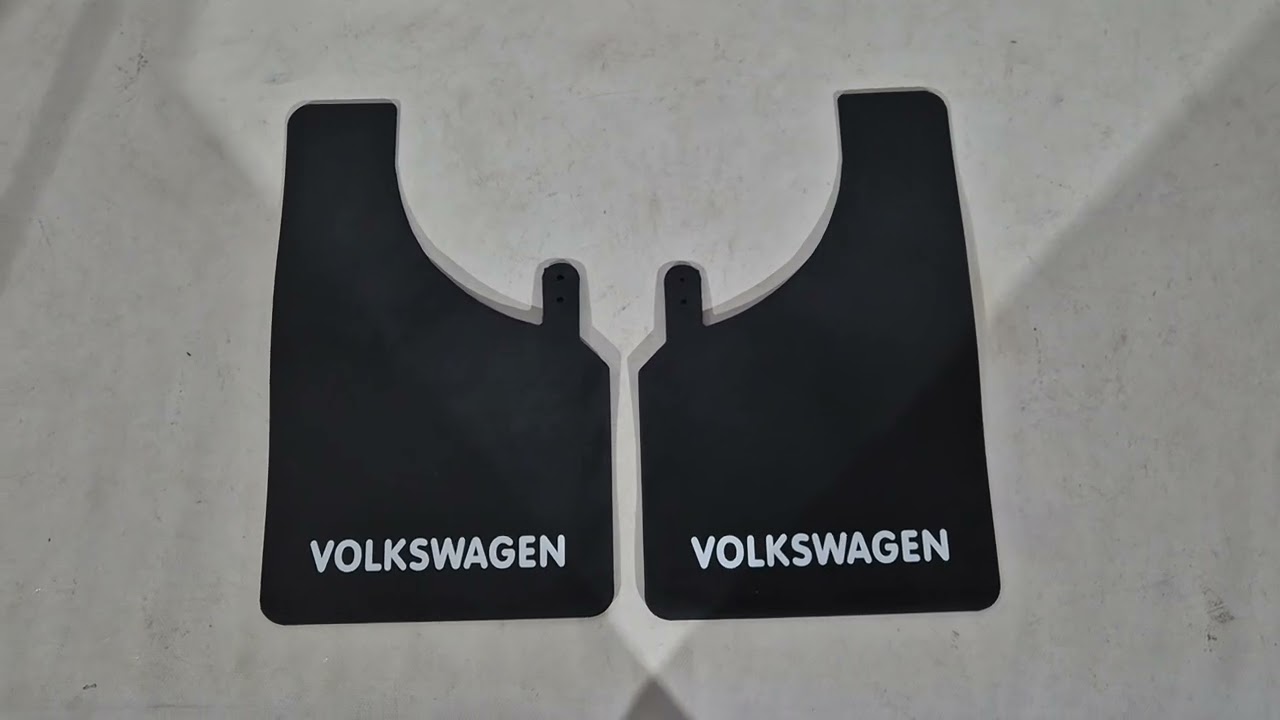 Volkswagen Бризковики Polytep (280*440, 2 шт) Video 1
