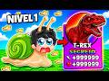 Evolucioné del ANIMAL Más Lento al Más RÁPIDO en Roblox!