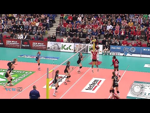 VCW TV: Spielbericht Dresdner SC - VC Wiesbaden (Play-Off-Halbfinale 1/3, 01.04.2015)