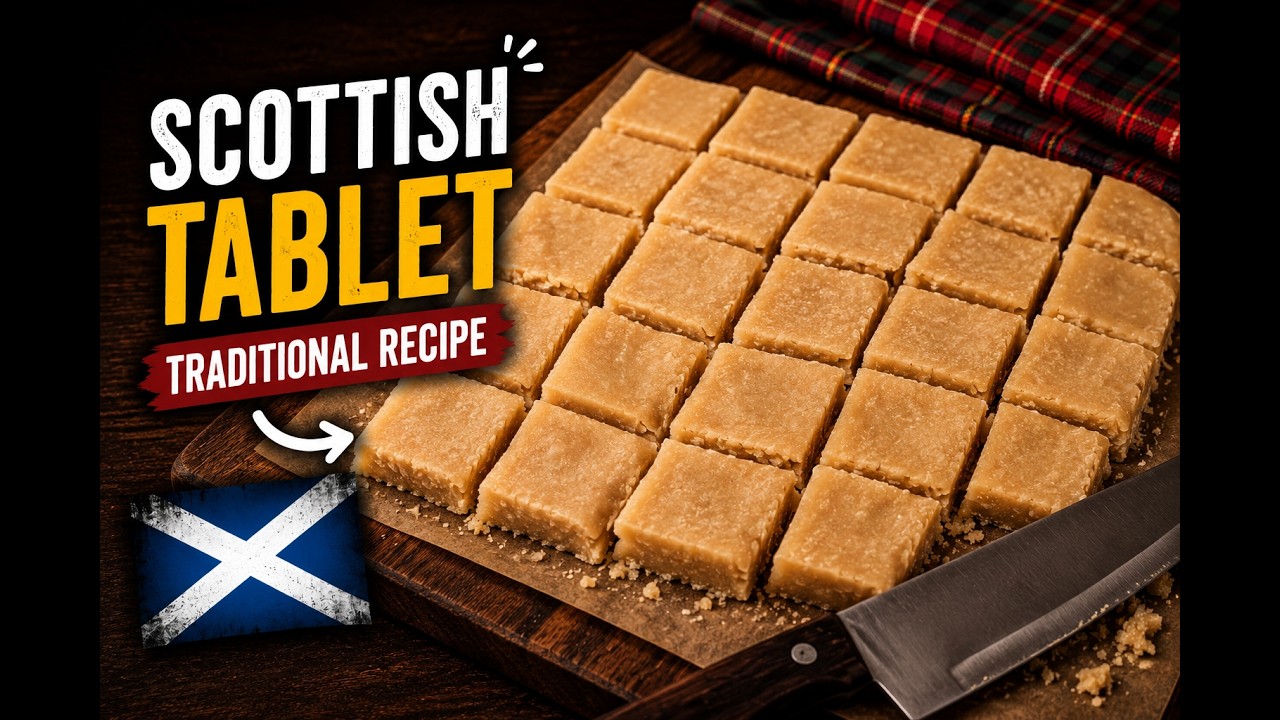 Traditional Scottish Tablet Recipe & Cook With Me! :)