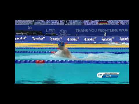 4x100m Medley Relay Mixed FINAL EUROPEAN RECORD - European Swimming Championship 2021 Budapest
