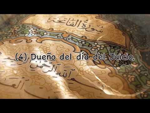 Al-Fatiha Subtítulos Español Mishary Rashed Alafasy