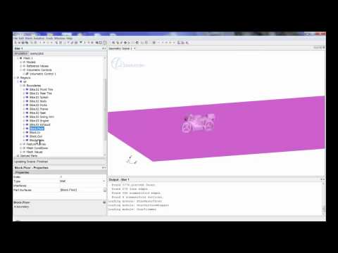 Surface Wrapping a Motorcycle in STAR-CCM+