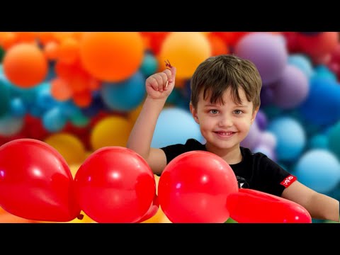 Ali Akel 🎈Lernen Sie Farben mit Luftballons🎈 The Balloon Song (kids song)🎈Шарики 🎈 Love Balloons