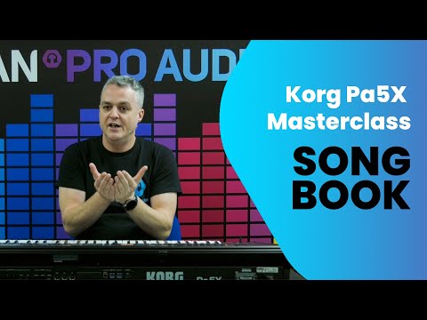 Korg Pa5X Songbook Masterclass
