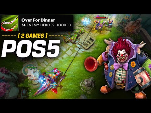 Why Is The Enemy PUDGE Always Better?! Pudge Pos5 [2Games] | Pudge Official