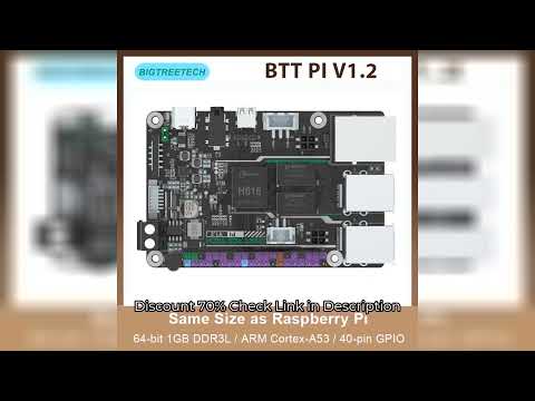BIGTREETECH BTT PI V1.2 Board Quad Core Cortex-A53 2.4G WiFi 40Pin GPIO VS Raspberry PI 3B Orange Pi