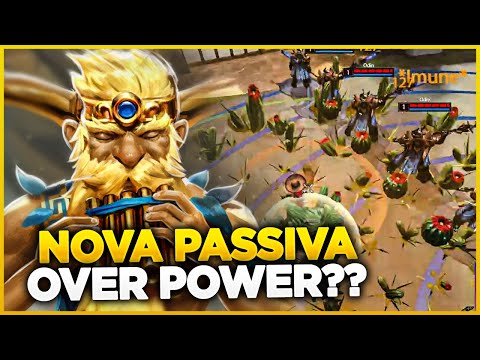 SMITE BRASIL |  SYLVANUS REWORK! Testei a nova PASSIVA!