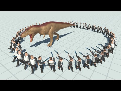 50x SLOW MO vs 10x EVERY UNIT - Animal Revolt Battle Simulator