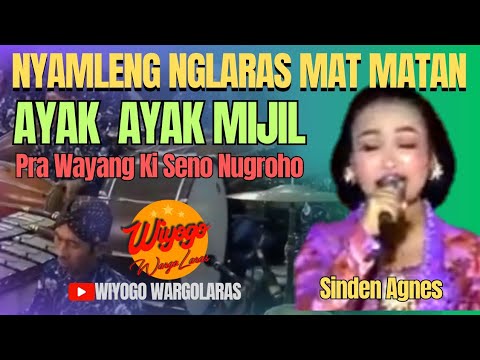 Ngalaras mijil kethoprak Agnes ft wargolaras jian nyamleng