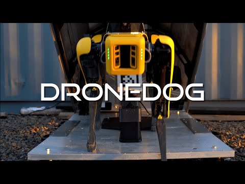 Meet DroneDog The Advanced Security Robot Dog