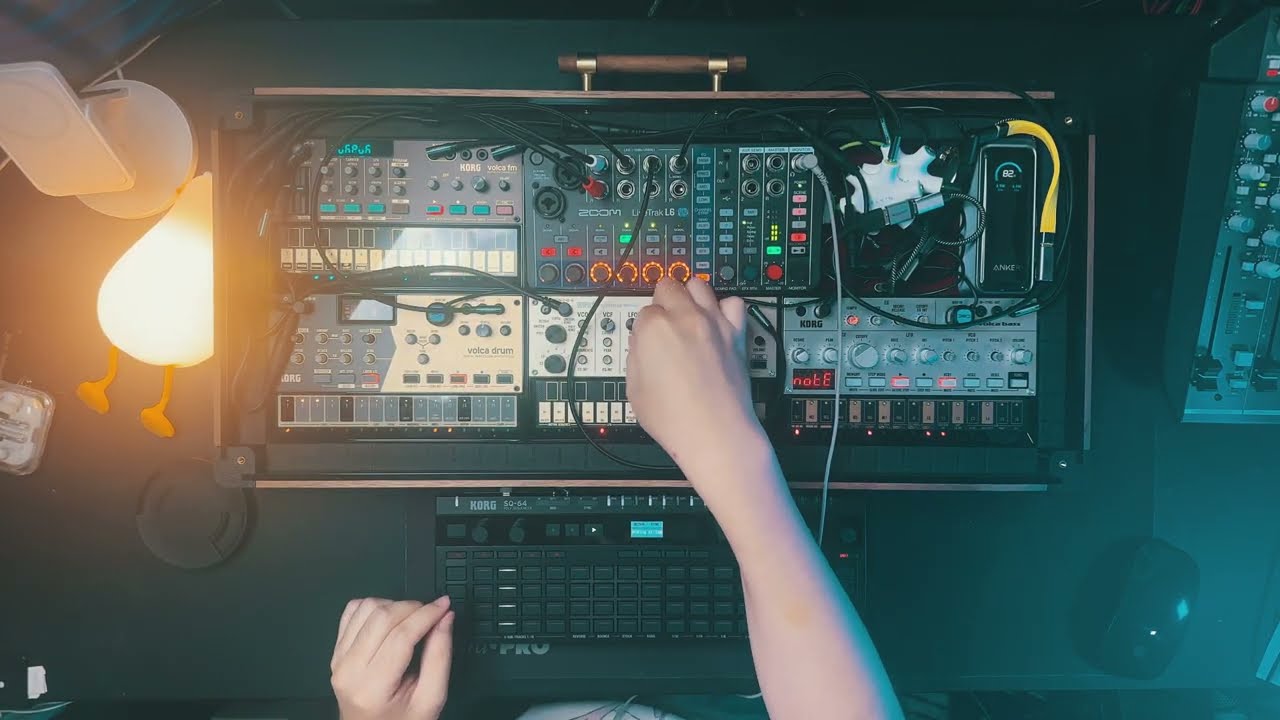 マボロシメロウライン volca jam (LIVE EDIT)