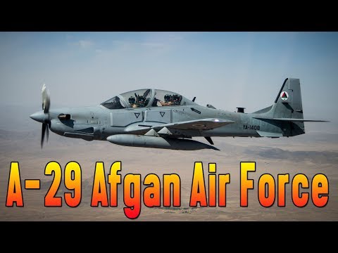 Afghan Air Force A 29 Super Tucano