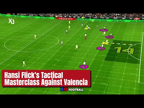 Hansi Flick's Tactical Masterclass Against Valencia 🎯⚽