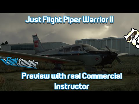 Just Flight Piper PA-28 Warrior II | First Impressions with Real Flying Instructor! | FS2020