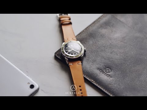 Making a Handmade Leather Watch Strap - Ackerley Strap