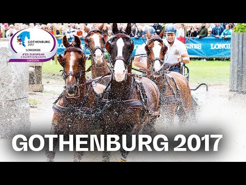 RE-LIVE | Marathon Driving - Gothenburg 2017 | Longines FEI European Championships