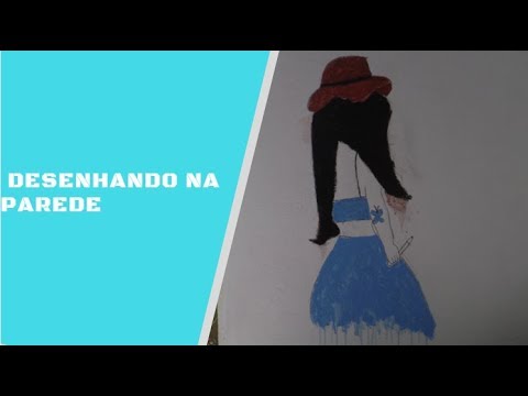 DESENHANDO NA PAREDE DO QUARTO | GABRIELA LEMOS
