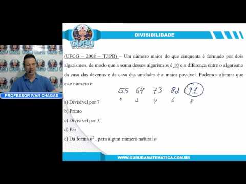 0583 - UFCG - 2008 - TJ/PB - DIVISIBILIDADE (www.gurudamatematica.com.br)