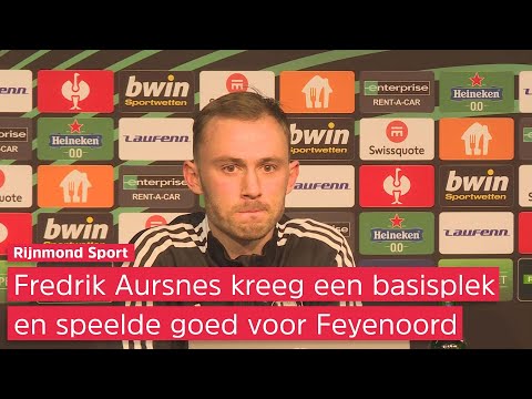 Sterkhouder Fredrik Aursnes pakt zijn kans bij Union Berlin-Feyenoord (1-2)