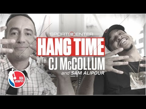 CJ McCollum gets a manicure ahead of Game 3 of Western Conference Finals | 2019 NBA Playoffs