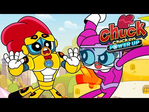 Chuck Chicken Power Up 🐔 Special Edition ⚡ Show full episodes | Collection ❤️ Superhero cartoons