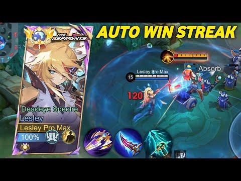 FINALLY!! TRY THIS NEW LESLEY 1 HIT BUILD 2026!! (insane damage!) - LESLEY BUILD TOP 1 GLOBAL