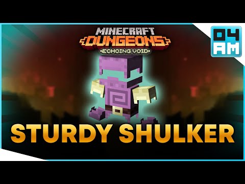 04AM - STURDY SHULKER ARMOR Full Guide & Where To Get It in Minecraft Dungeons Echoing Void DLC