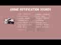 Anime Kawaii Notification Sounds Part 2