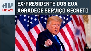 Trump afirma que foi atingido de raspão por uma bala no atentado em comício na Pensilvânia