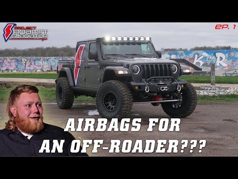 Project Roamin’ Gladiator Jeep® Build Series, Ep. 1 – Adding an Air Suspension & On-Board Air