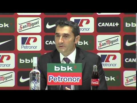 Declaración de Ernesto Valverde sobre el partido Athletic 1 - Sevilla 0 (02-11-2014)
