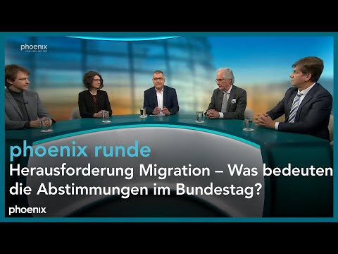 phoenix runde: Herausforderung Migration – Was bedeuten die Abstimmungen im Bundestag?